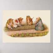 We houden van onze kleine tuinpareltjes poster (Voorkant)