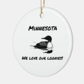 We houden van onze Loonies Funny MN Ornament (Links)