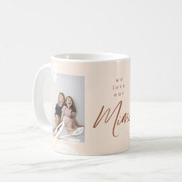 We houden van onze Mimi Foto Natuurlijke Tonen en  Koffiemok