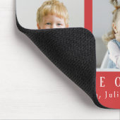 We houden van onze oma |Grootkinderen Foto Collage Muismat (Hoek)