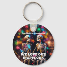 We houden van onze Rad Techs met Skeletons Sleutel