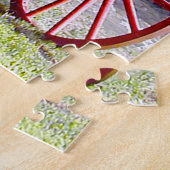 We houden van oude wagons. legpuzzel (Zijkant)