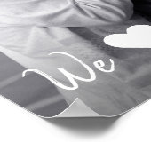 We houden van papa Vaderdag Photo Print Poster (Hoek)