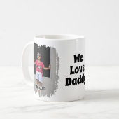 We houden van papa volledig  twee foto's koffiemok (Voorkant links)