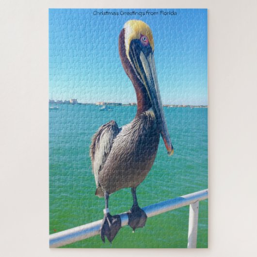 We houden van Pelikanen in Florida Jigzaag Puzzle Legpuzzel (Verticaal)