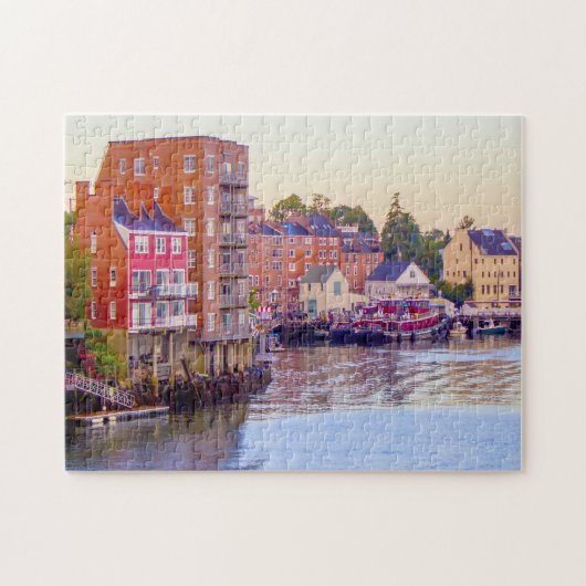 We houden van Portsmouth New Hampshire Legpuzzel (Horizontaal)