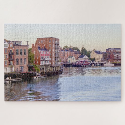 We houden van Portsmouth New Hampshire Legpuzzel (Horizontaal)