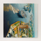 We houden van Portsmouth Virginia. Legpuzzel (Horizontaal)