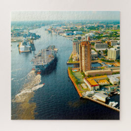 We houden van Portsmouth Virginia. Legpuzzel