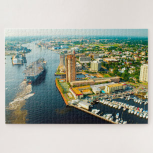We houden van Portsmouth Virginia. Legpuzzel