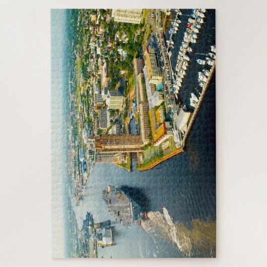 We houden van Portsmouth Virginia. Legpuzzel (Verticaal)