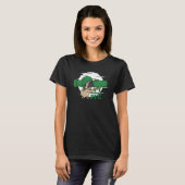 We houden van Pugs Bazooka Pug T-shirt (Voorkant volledig)