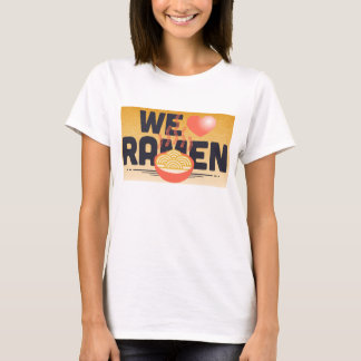 we houden van ramen t-shirt