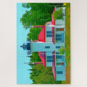 We houden van Raspberry Island Wisconsin. Legpuzzel (Verticaal)