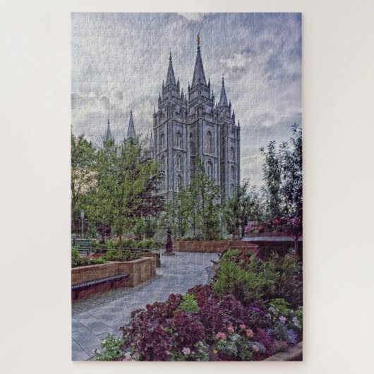 We houden van Salt Lake City Utah Legpuzzel (Verticaal)