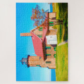 We houden van Sand Island Wisconsin. Legpuzzel (Verticaal)