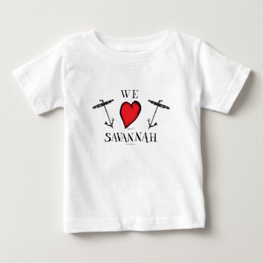 we houden van savannah (Voorkant)