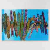 We houden van Sign Posts in Florida Jigzaag Puzzle Legpuzzel (Horizontaal)