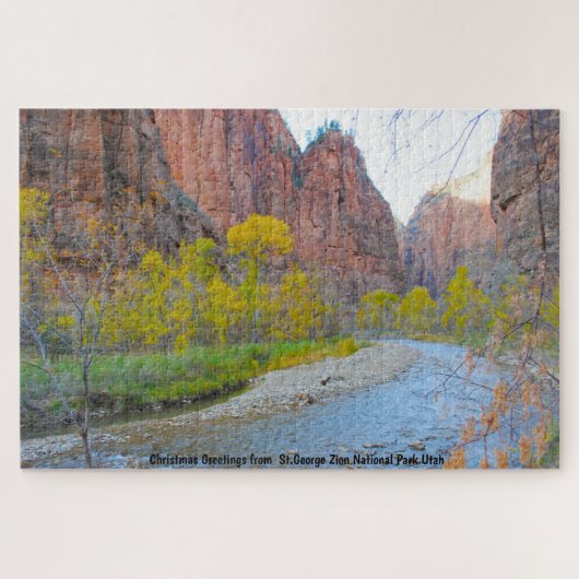 We houden van St. George Zion National Park Utah J Legpuzzel (Horizontaal)