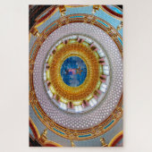 We houden van staatskapitol Des Moines Iowa. Legpuzzel (Verticaal)