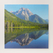 We houden van String Lake Wyoming. Legpuzzel (Verticaal)