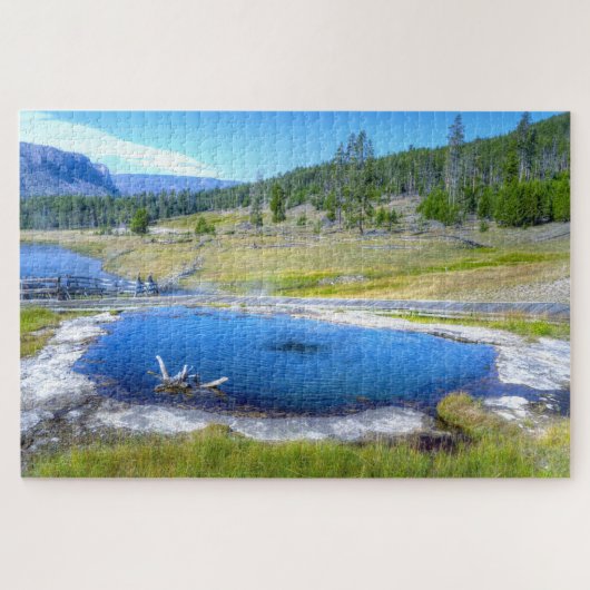 We houden van Terrace Hot Springs Wyoming Legpuzzel (Horizontaal)