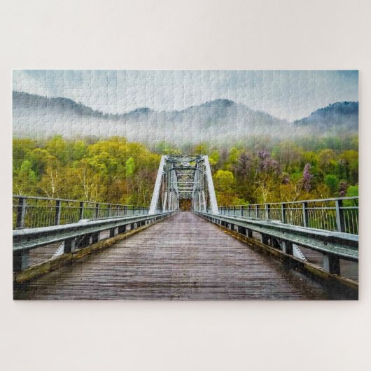 We houden van The Fayette Station Virginia. Legpuzzel (Horizontaal)