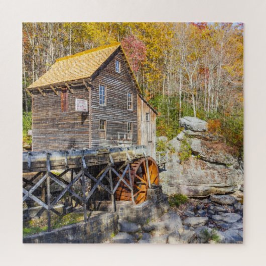 We houden van The Grist Mill Virginia Legpuzzel (Verticaal)