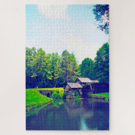 We houden van The Mill Pond Virginia. Legpuzzel
