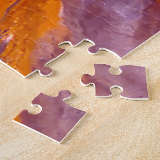 We houden van Thermal Spring Wyoming. Legpuzzel (Zijkant)