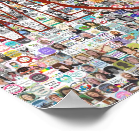 We houden van TpT: verkoperskollage Poster (Hoek)