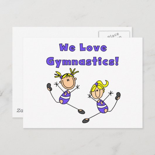 We houden van turntekenfilms en -cadeaus briefkaart (Voorkant / Achterkant)