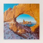 We houden van Turret Arch Utah Legpuzzel (Verticaal)