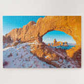 We houden van Turret Arch Utah Legpuzzel (Horizontaal)