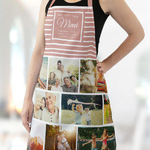 WE HOUDEN VAN U MIMI Grandmoeder Foto Collage Pink Schort