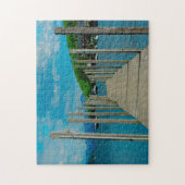 We houden van Vinnipausake Lake New Hampshire Legpuzzel (Verticaal)
