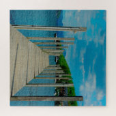 We houden van Vinnipausake Lake New Hampshire Legpuzzel (Horizontaal)