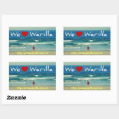 We houden van Warilla Sticker (Vel)