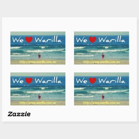 We houden van Warilla Sticker (Vel)