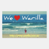We houden van Warilla Sticker (Voorkant)