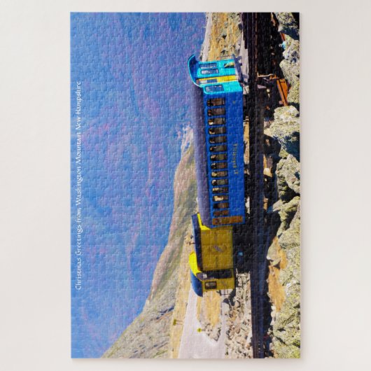 We houden van Washington Mountain New Hampshire Ji Legpuzzel (Verticaal)