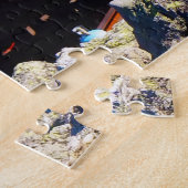 We houden van Washington Mountain New Hampshire Legpuzzel (Zijkant)