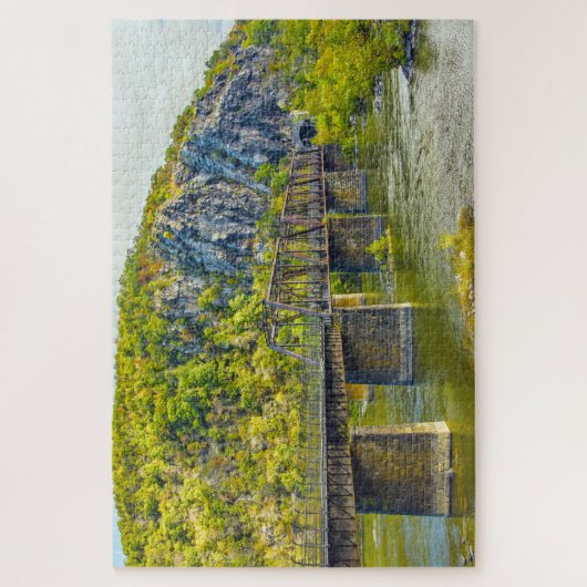 We houden van West Virginia. Legpuzzel (Verticaal)