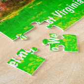 We houden van Wheeling West Virginia. Legpuzzel (Zijkant)
