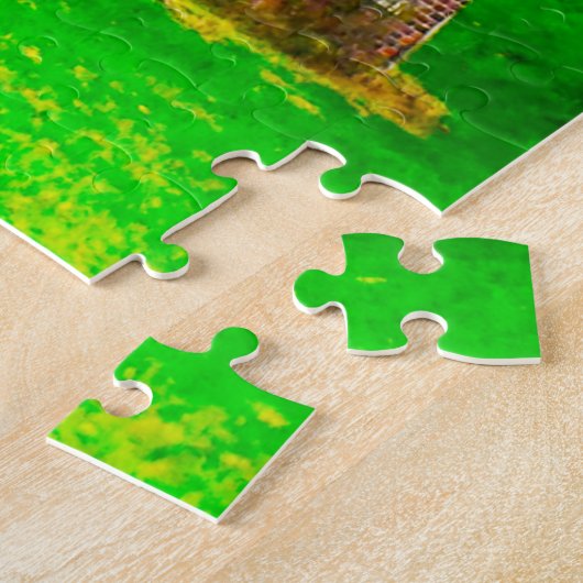 We houden van Wheeling West Virginia. Legpuzzel (Zijkant)