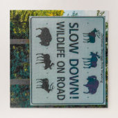 We houden van Wyoming. Jigzaag Puzzle Legpuzzel (Horizontaal)