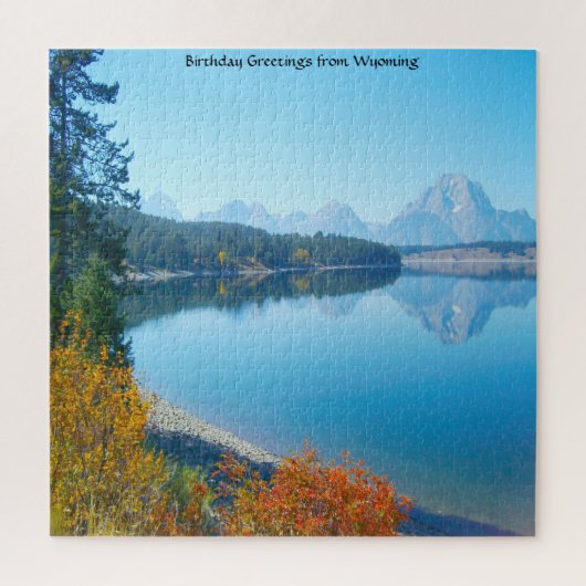 We houden van Wyoming Jigzaag Puzzle Legpuzzel (Verticaal)