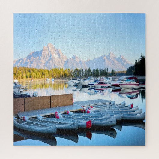 We houden van Wyoming. Legpuzzel (Verticaal)
