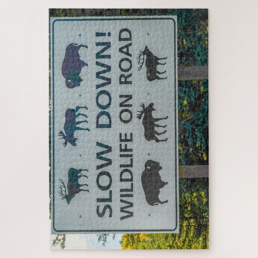 We houden van Wyoming Legpuzzel (Verticaal)