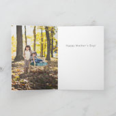 We houden van Yiayia Griekse foto van Moederdag Kaart (Binnen)